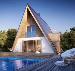 A-frame house